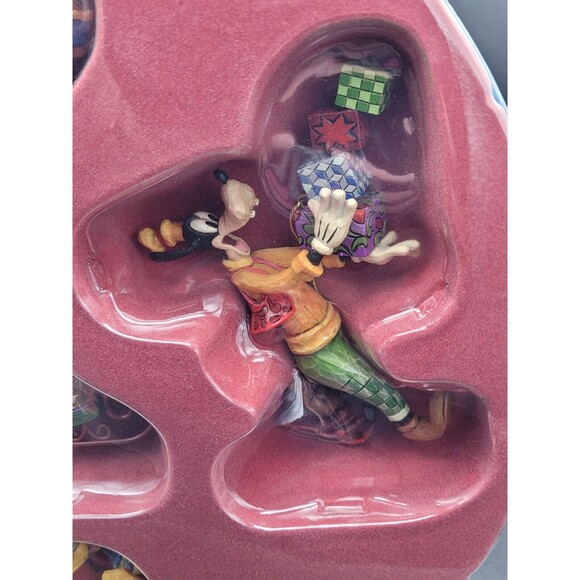 Jim Shore Disney Traditions Mickey Mouse Holiday Ornament Set NEW - Picture 6 of 9